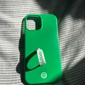 Loopy Case Green Slim Protective Phone Case